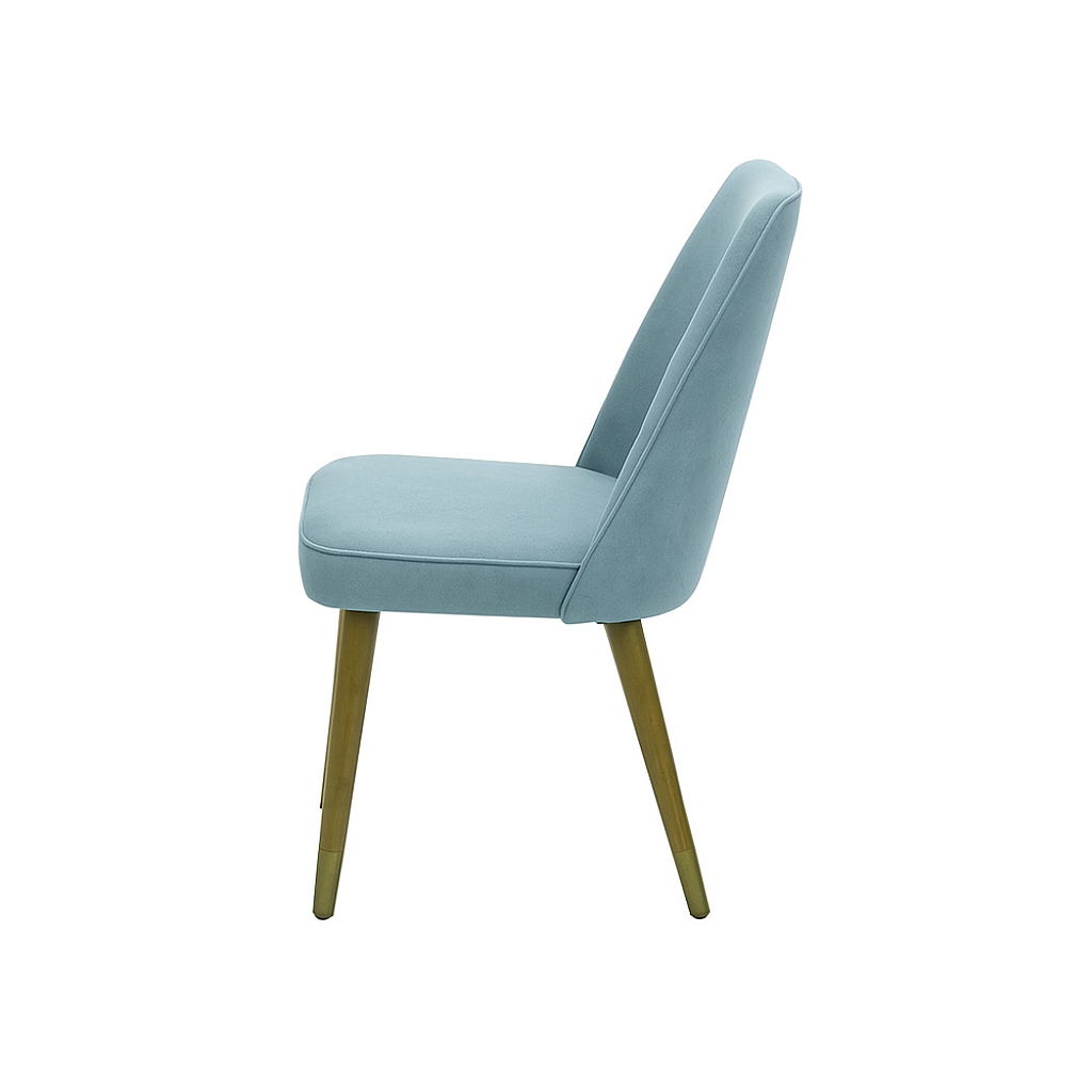 Scaun catifea GALBENA | model JONY