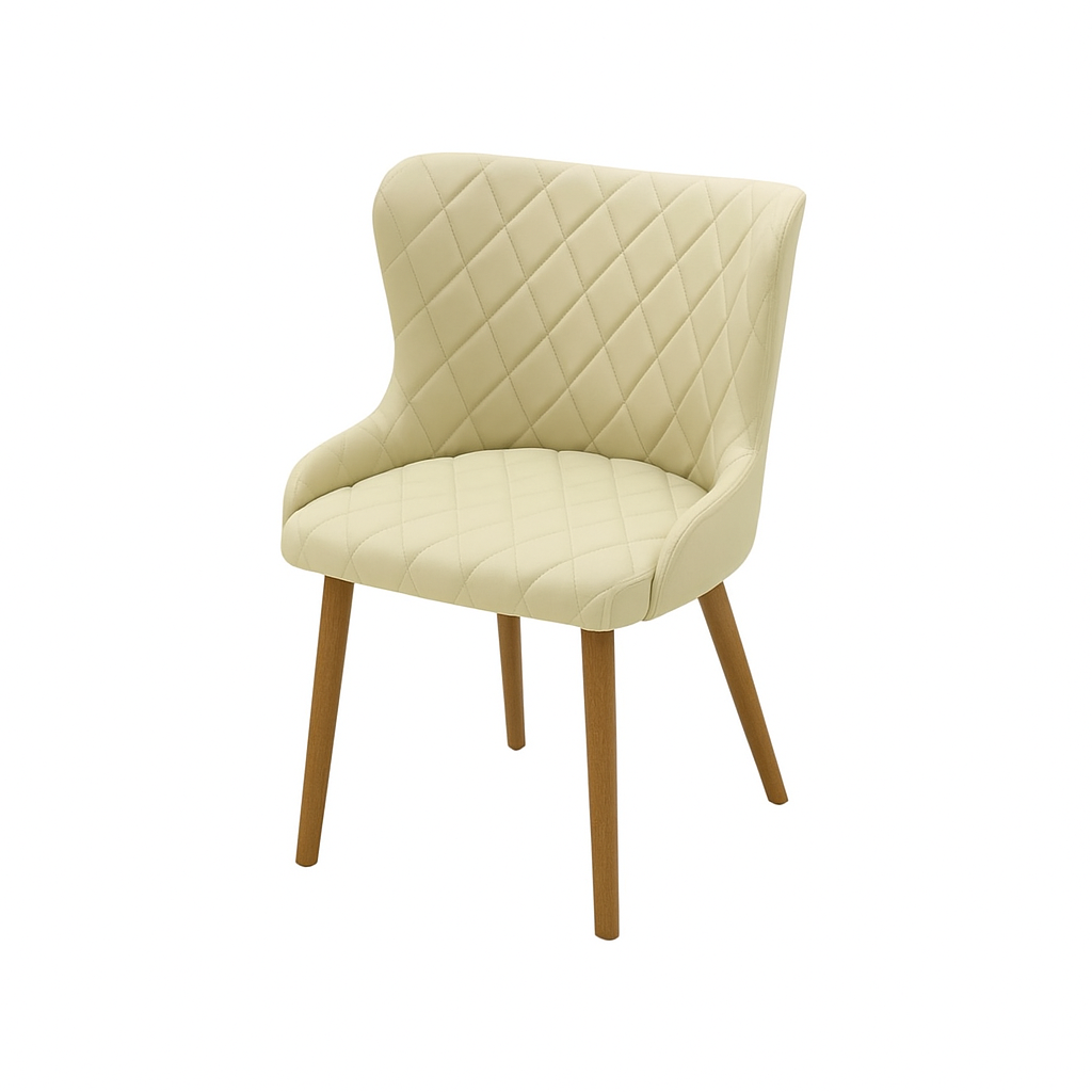 Scaun piele GALBENA | model AMANDA