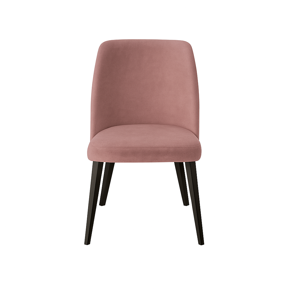 Scaun catifea ALBASTRA | model SOLO