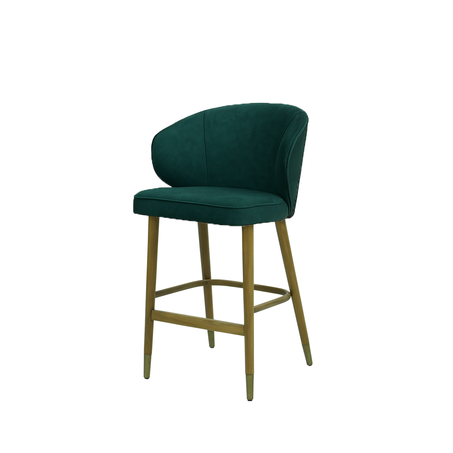 Scaun insula catifea VERDE | model CAPRICE