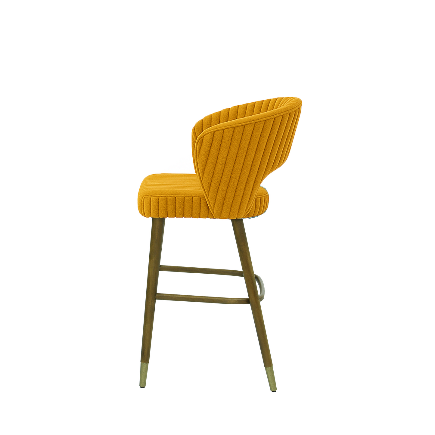 Scaun insula catifea ALBASTRA | model THOMAS