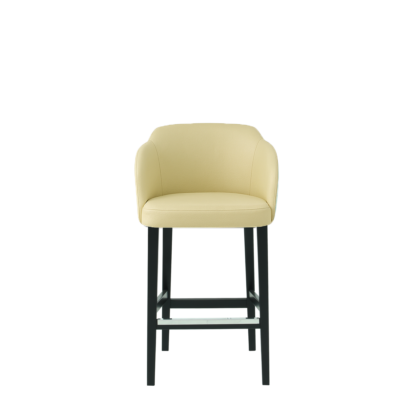 Scaun insula piele GALBENA | model CROCO