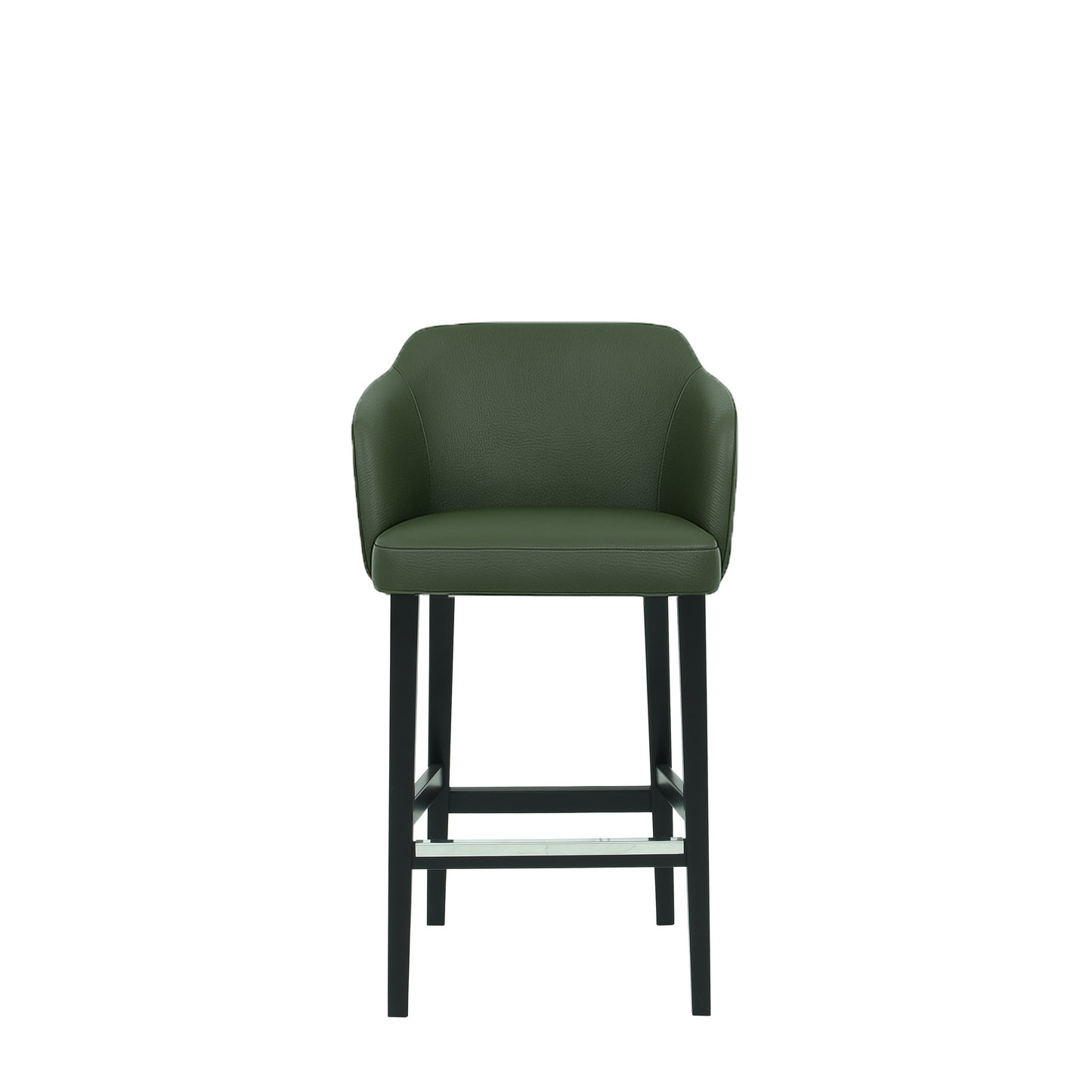 Scaun insula piele VERDE | model CROCO