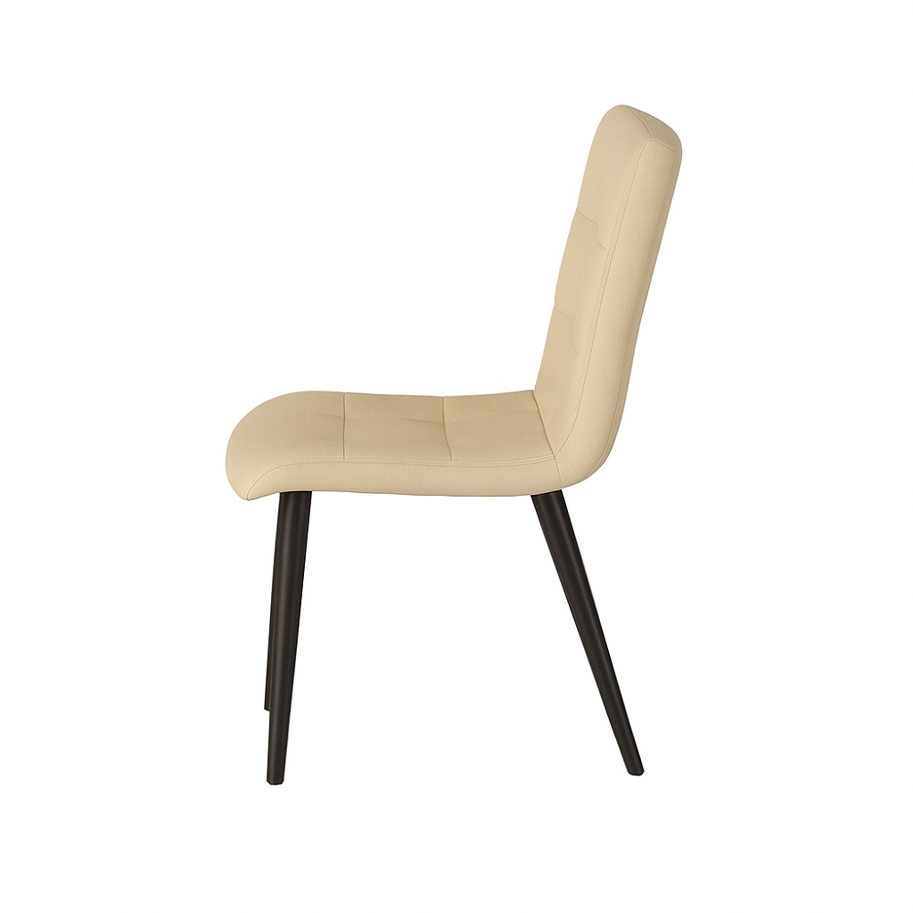 Scaun piele BEJ | model LUXY