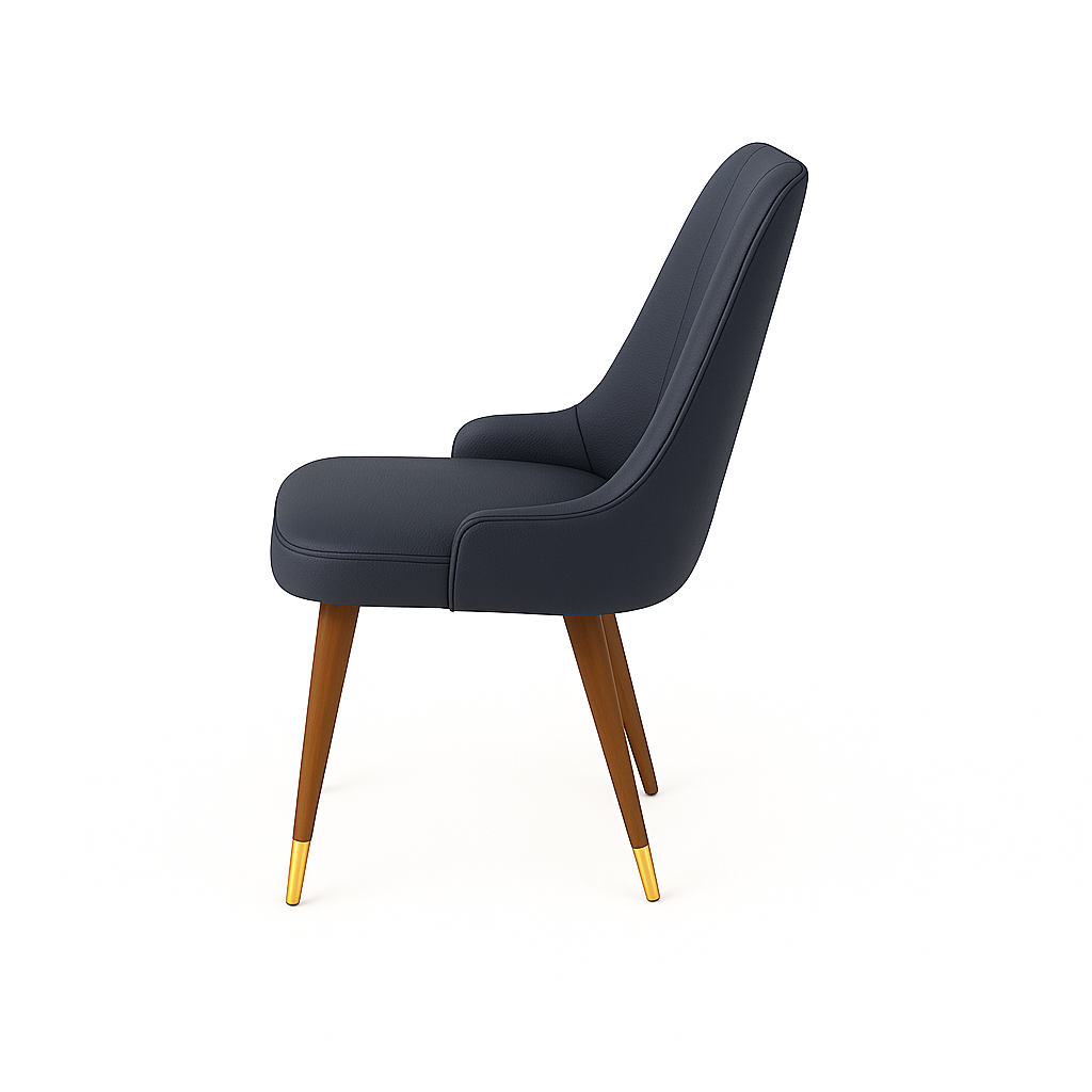 Scaun piele GALBENA | model MIRAY