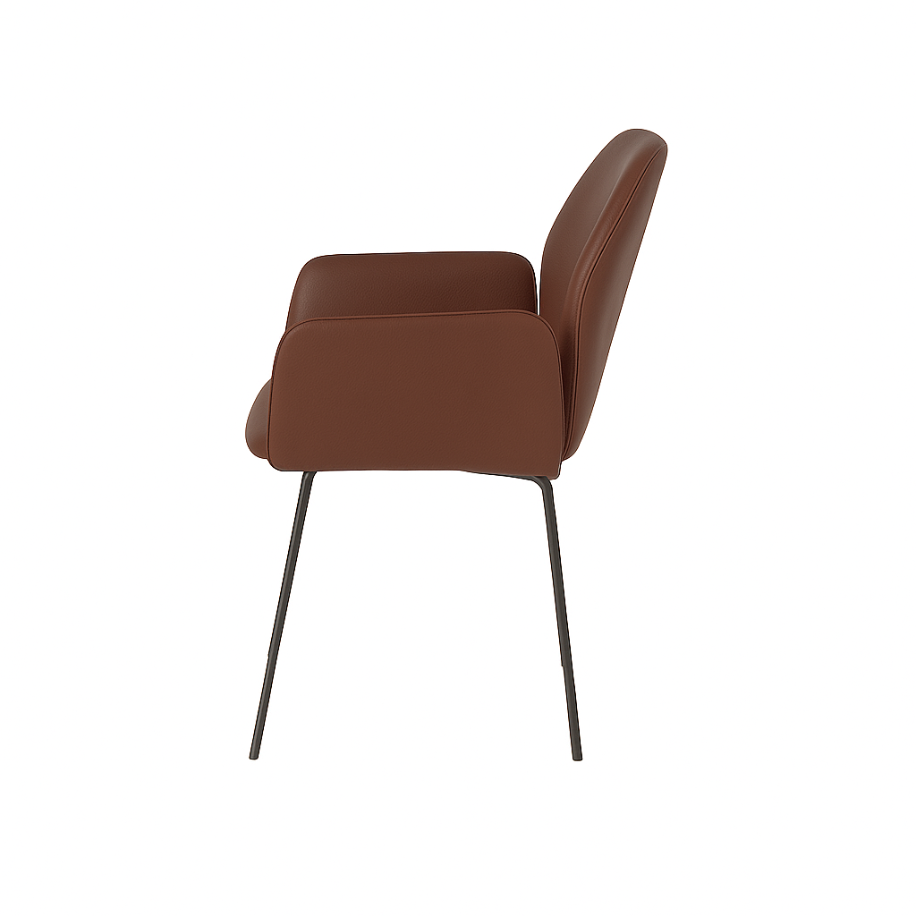 Scaun piele BEJ | model PETRA