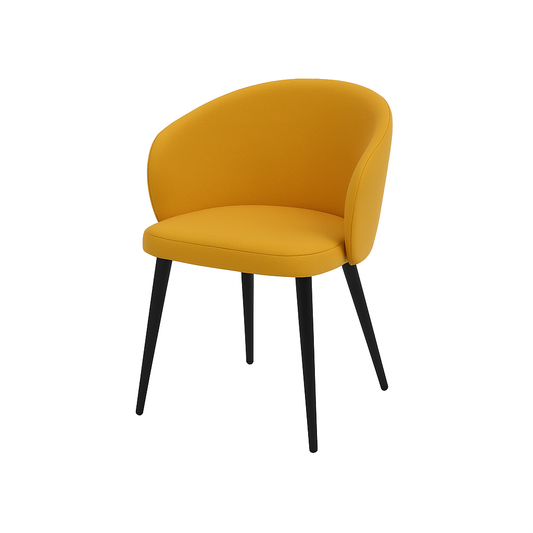 Scaun piele GALBENA | model CAPRISO