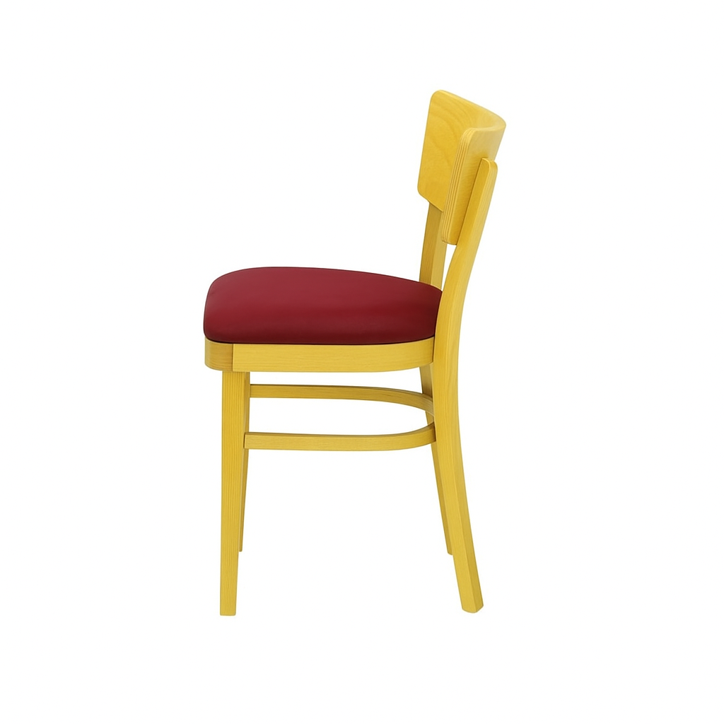 Scaun piele BEJ | model DESA