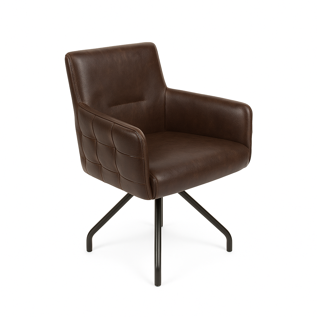 Scaun piele MARO INCHIS | model GIULIA S