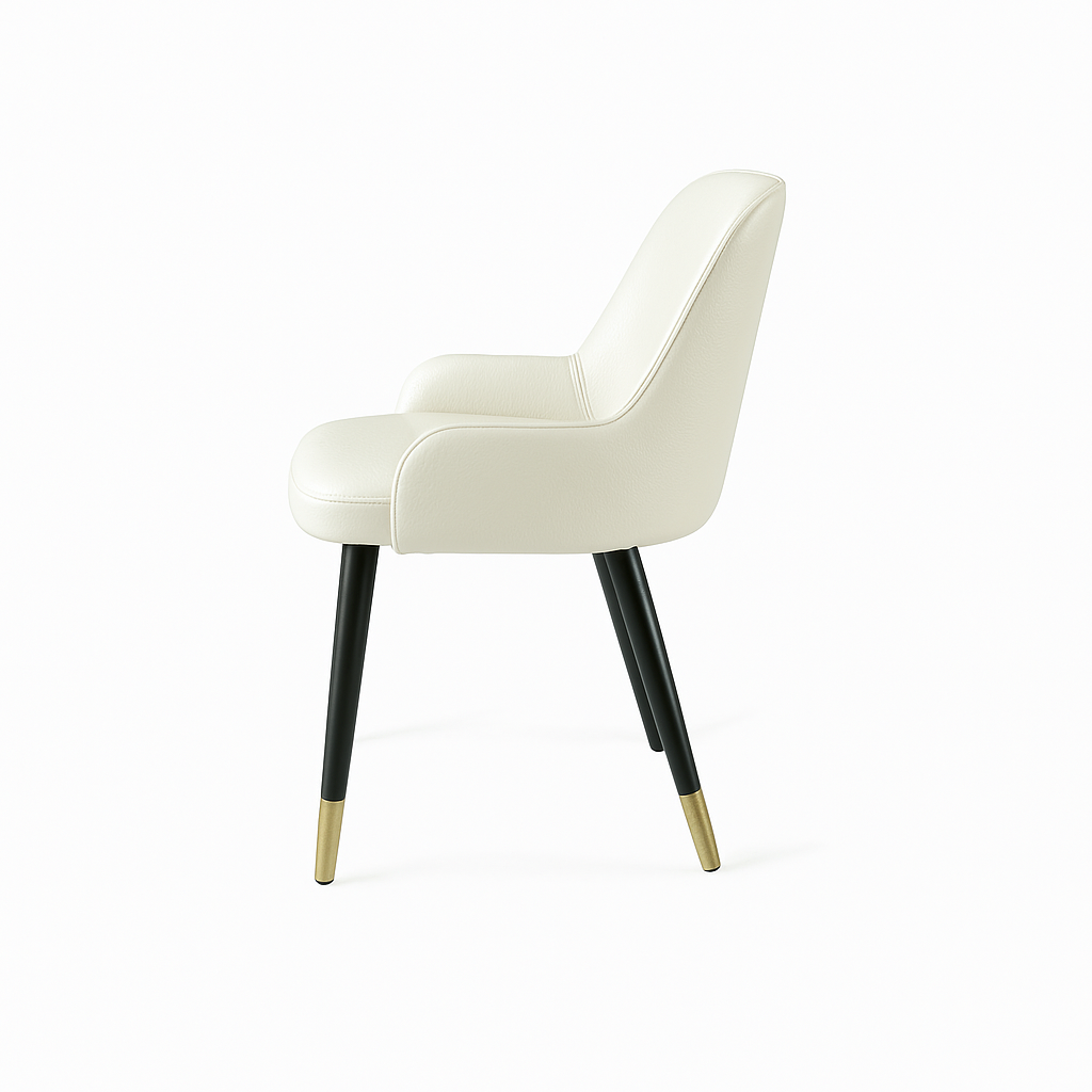 Scaun piele GALBENA | model ROCCO G