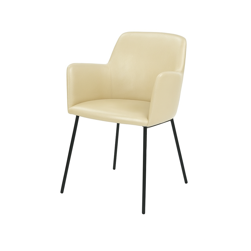 Scaun piele GALBENA | model SIGMA