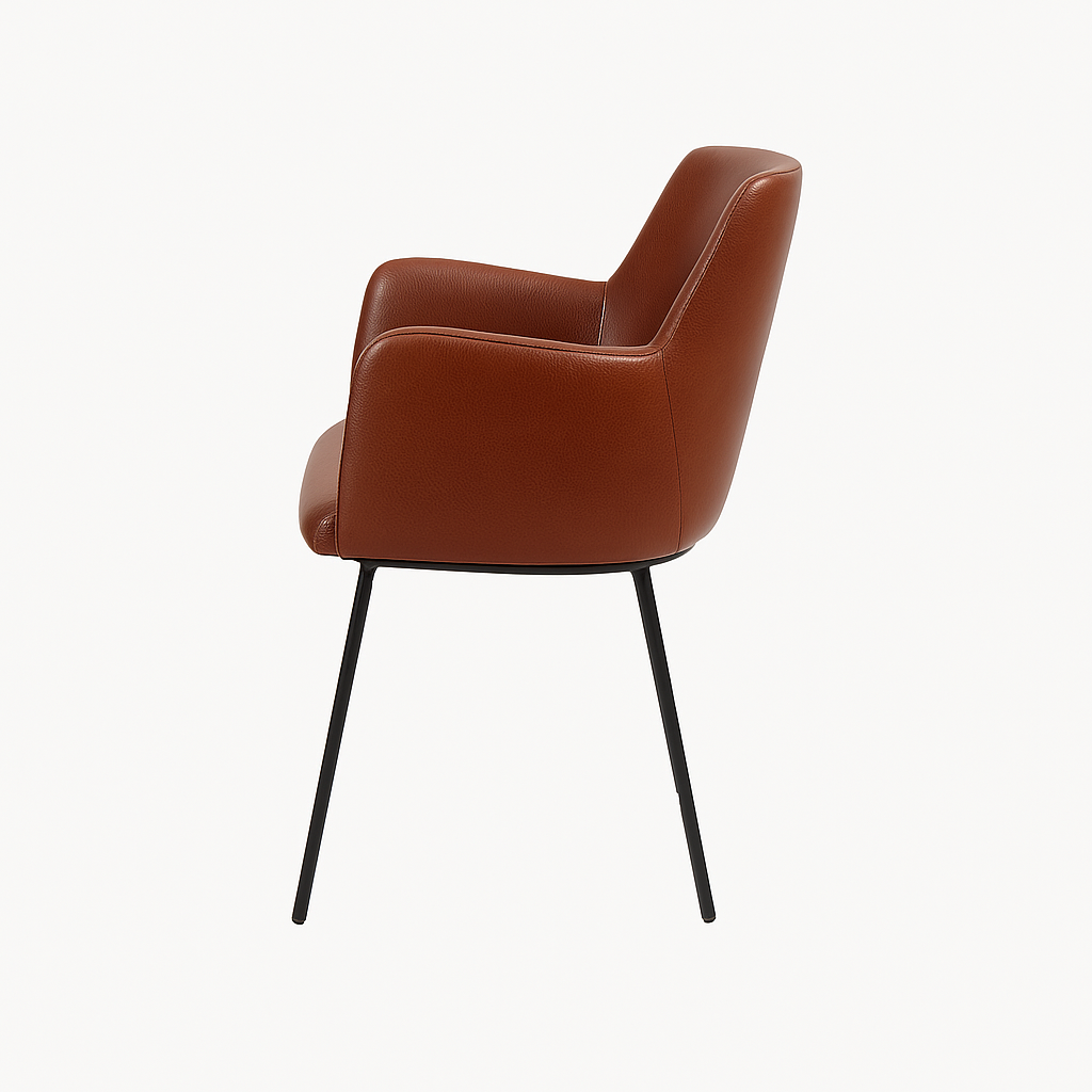 Scaun piele ALBASTRA | model SIGMA