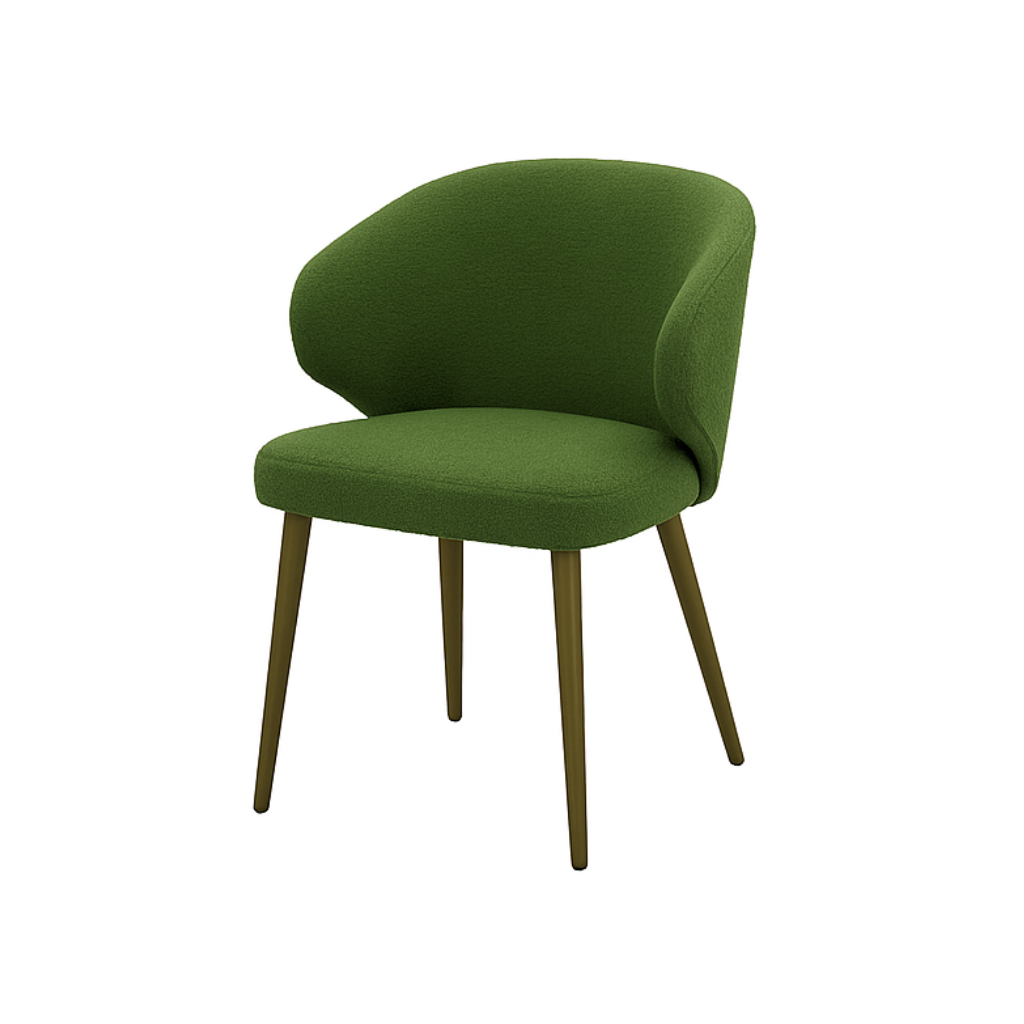 Scaun catifea GALBENA | model CAPRICE