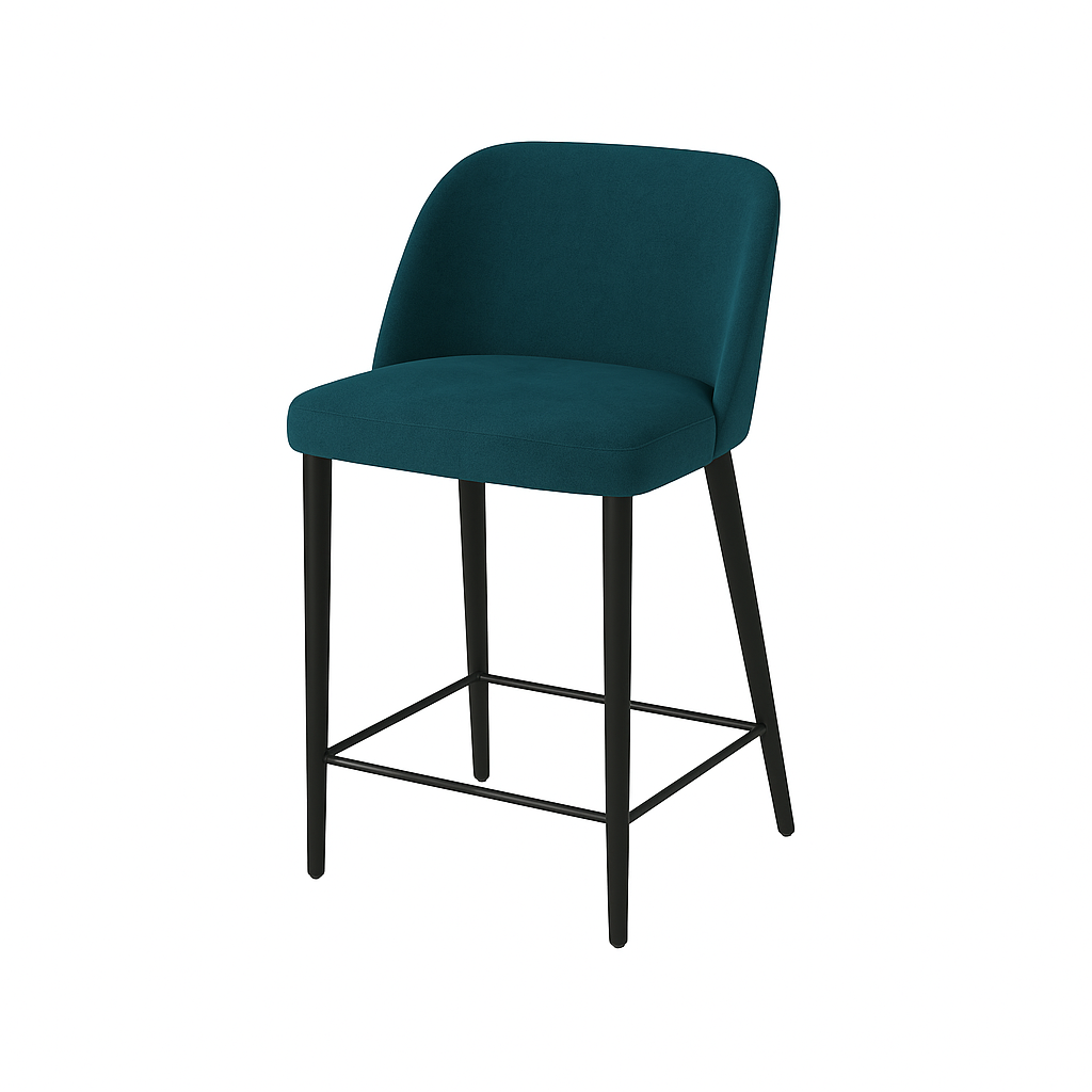 Scaun insula catifea ROZ | model IVA