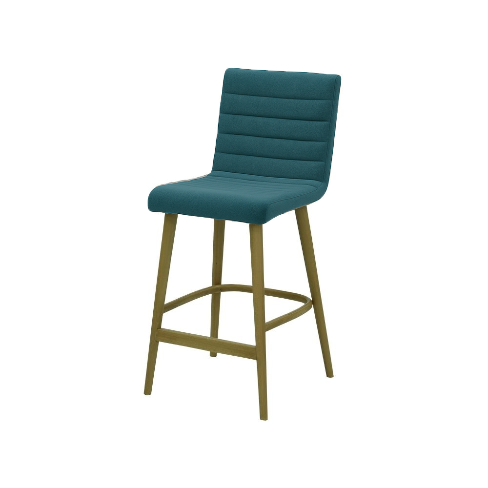 Scaun insula catifea ALBASTRA | model RIGA