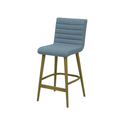 Scaun insula catifea ALBASTRA | model RIGA