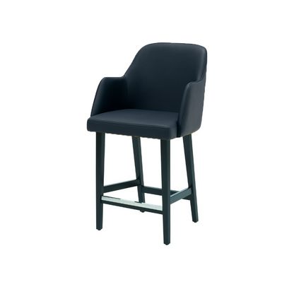 Scaun de bar piele VERDE | model PINO