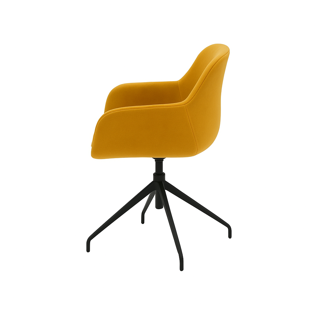 Scaun catifea ROZ | model FEBE