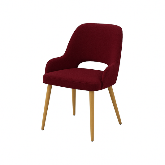 Scaun catifea BORDO | model HUGO