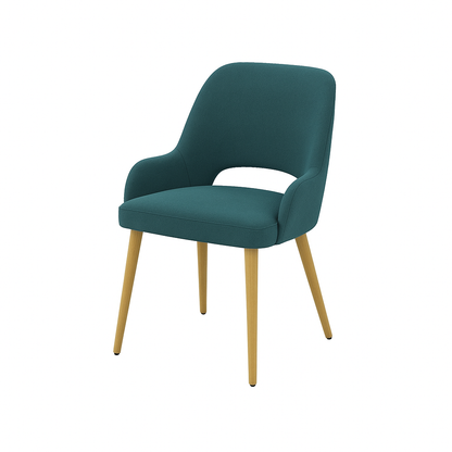 Scaun catifea ROZ | model HUGO