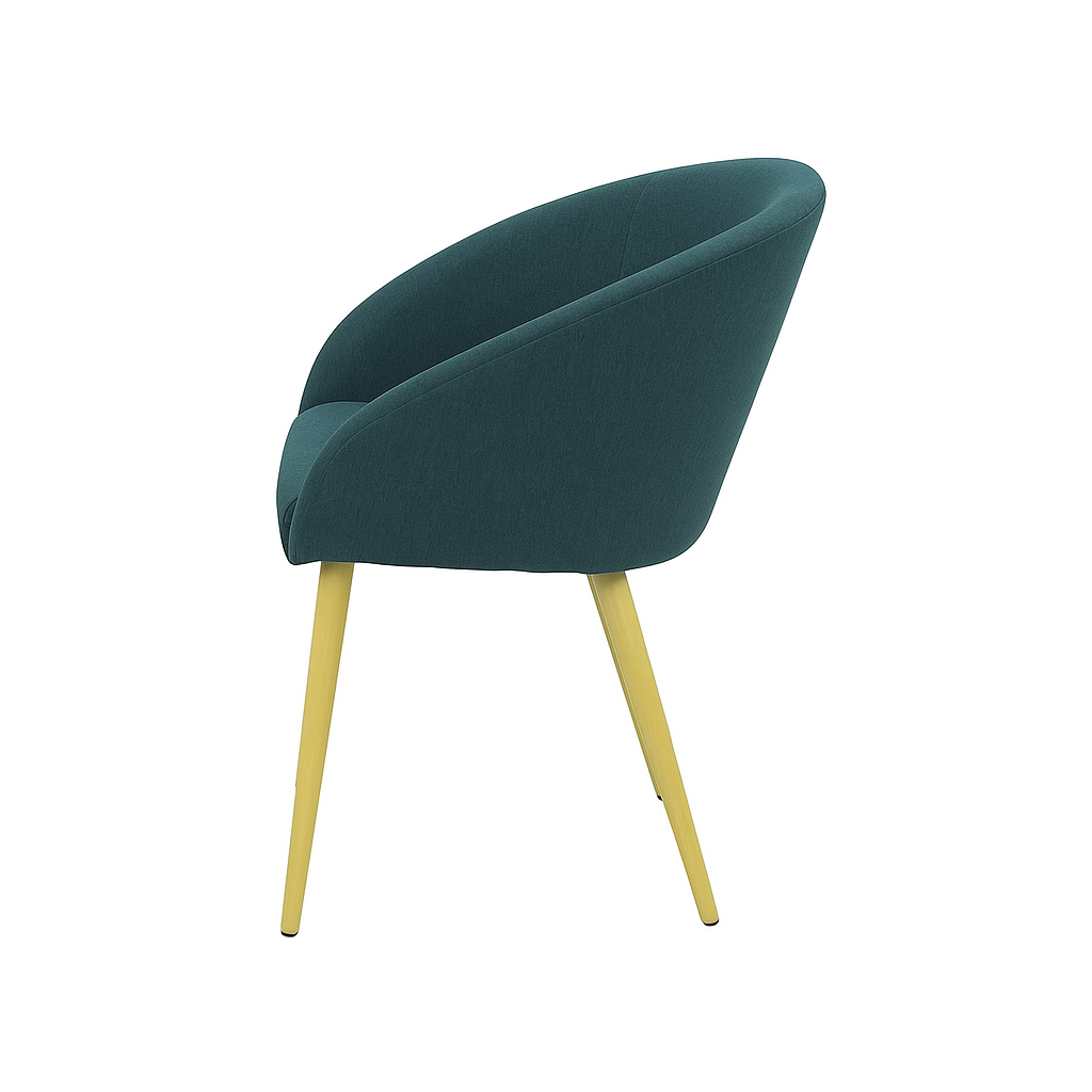 Scaun catifea VERDE | model IBIS