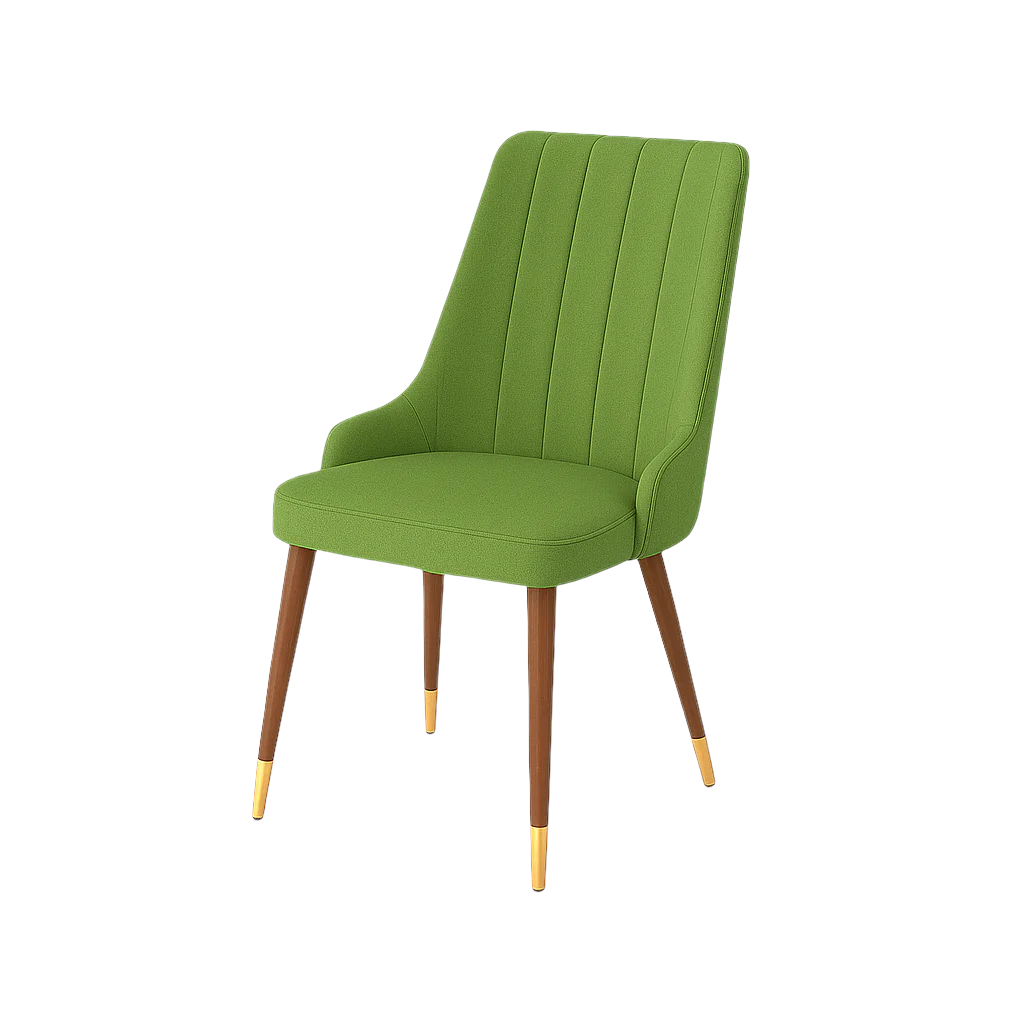 Scaun catifea VERDE | model MIRAY