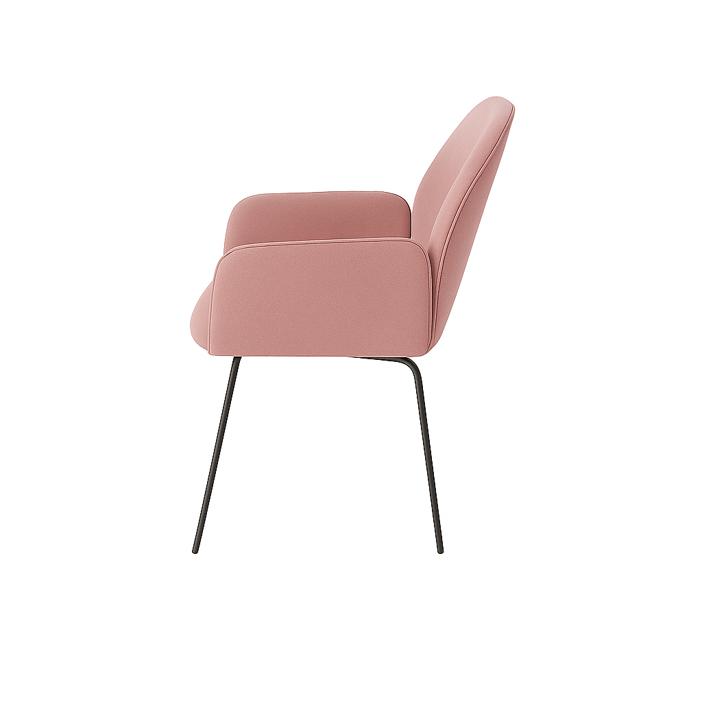 Scaun catifea VERDE | model PETRA