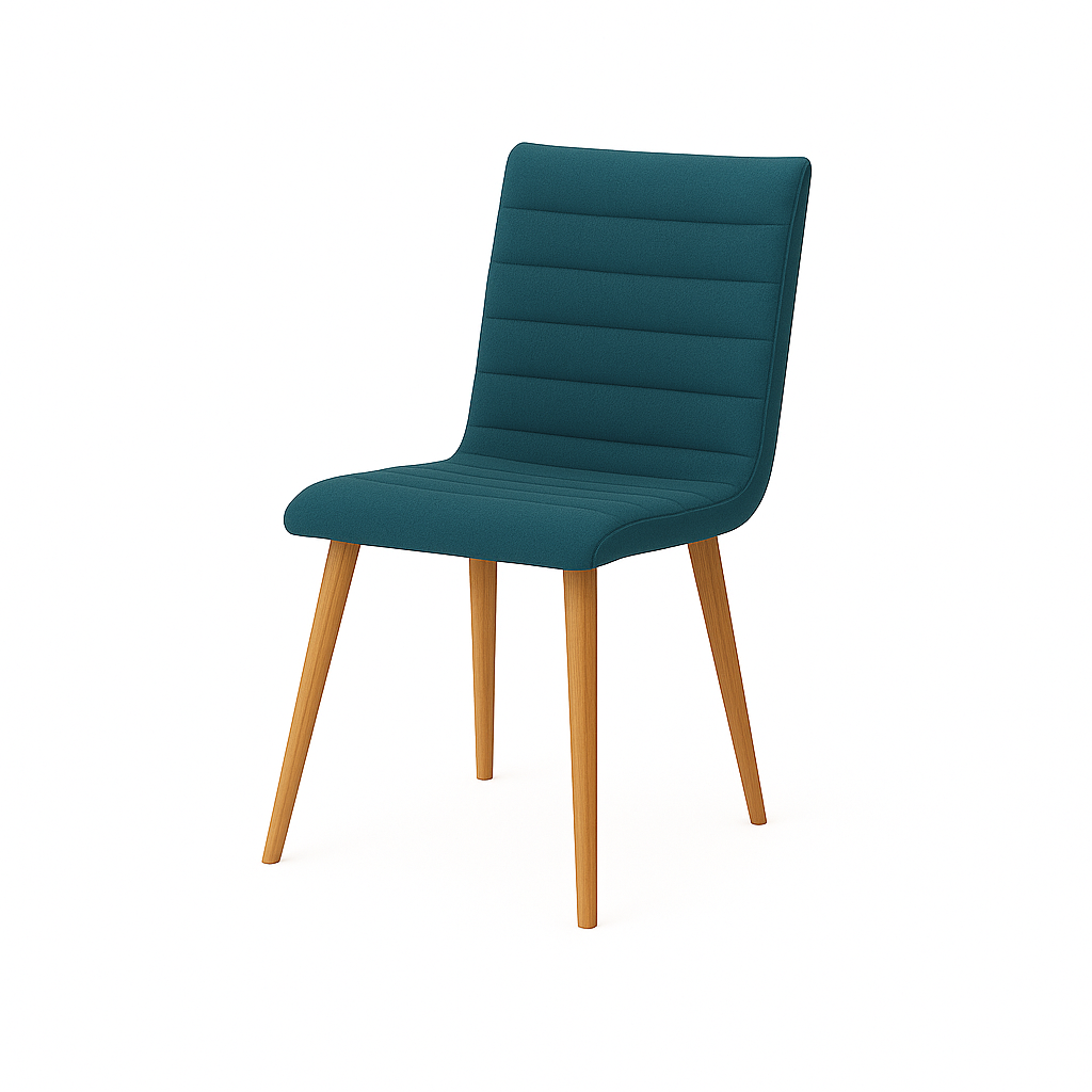 Scaun catifea GALBENA | model RIGA