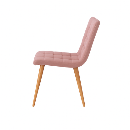 Scaun catifea GALBENA | model RIGA