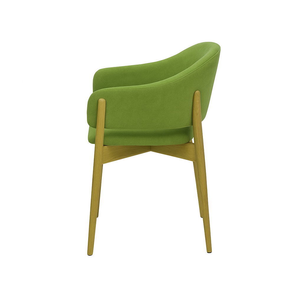 Scaun catifea TURCOAZ | model ALMA