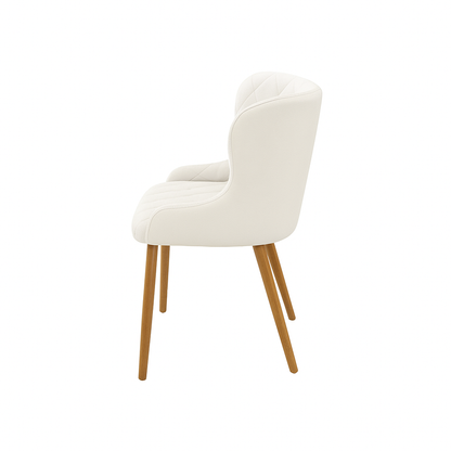 Scaun piele GALBENA | model AMANDA