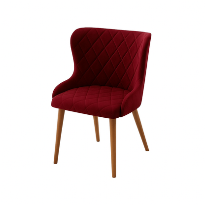 Scaun catifea GALBENA | model AMANDA