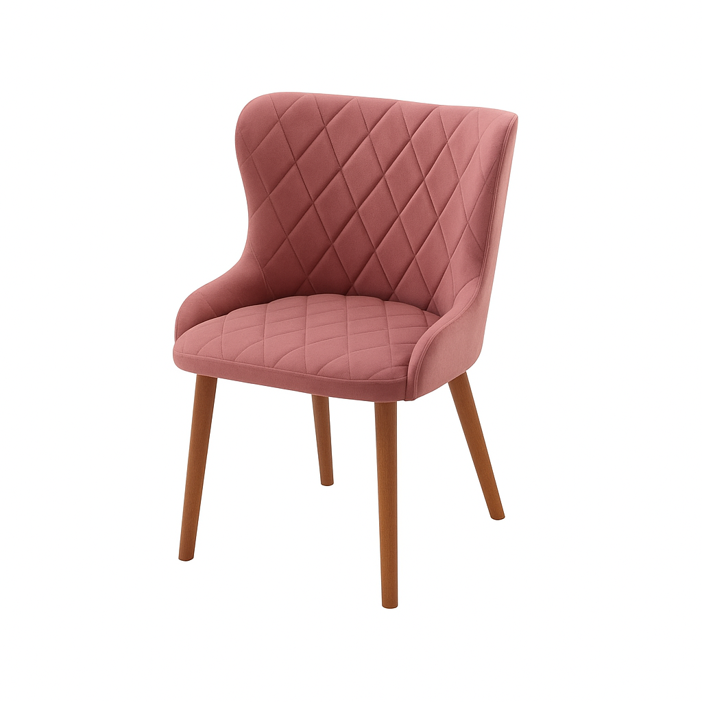 Scaun catifea GALBENA | model AMANDA