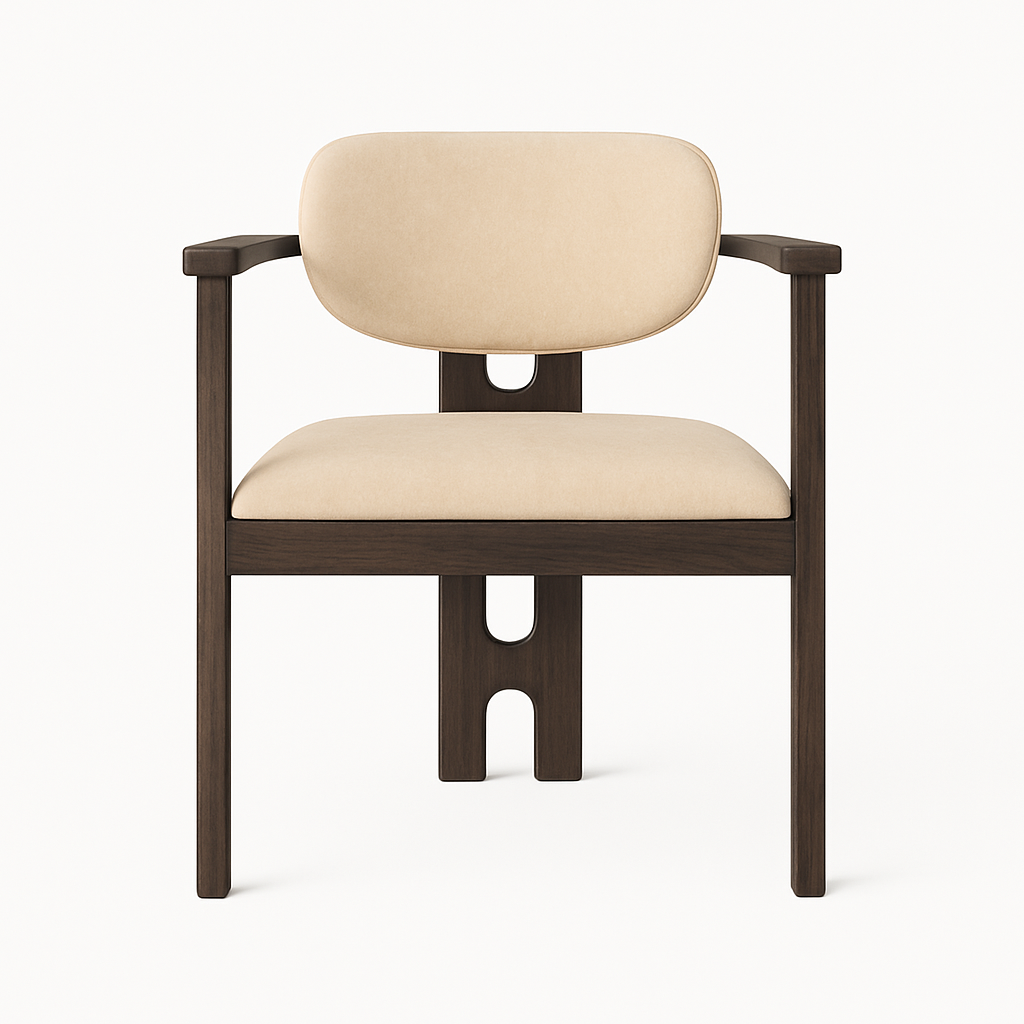 Scaun catifea BEJ | model ANDULORD