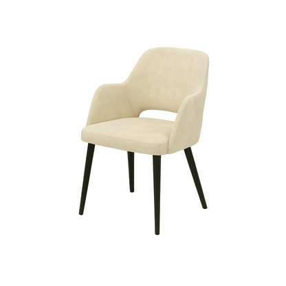 Scaun catifea ROZ | model APRIL