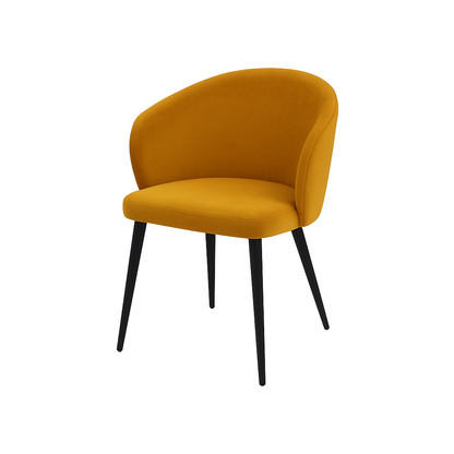 Scaun catifea ROZ | model CAPRISO