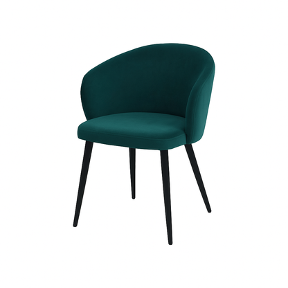 Scaun catifea ROZ | model CAPRISO