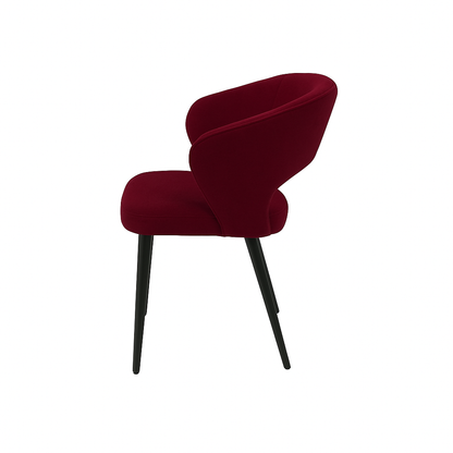 Scaun catifea GALBENA | model CASIUS