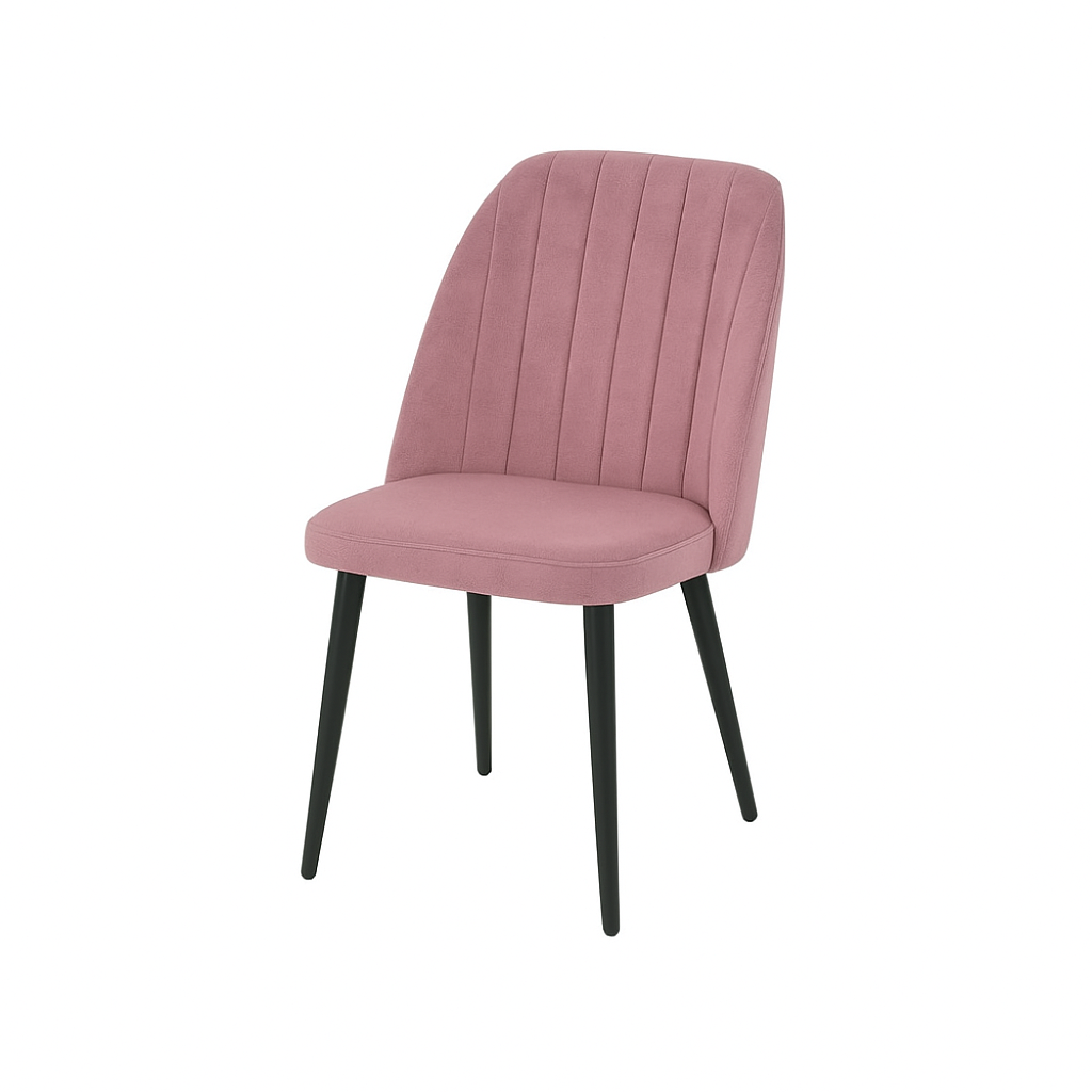 Scaun catifea GALBENA | model CREA