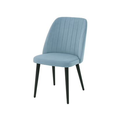 Scaun catifea GALBENA | model CREA