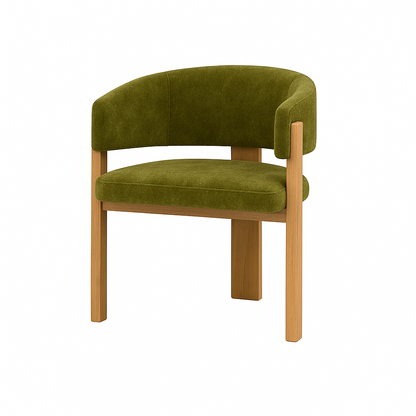 Scaun catifea VERDE | model MAREI