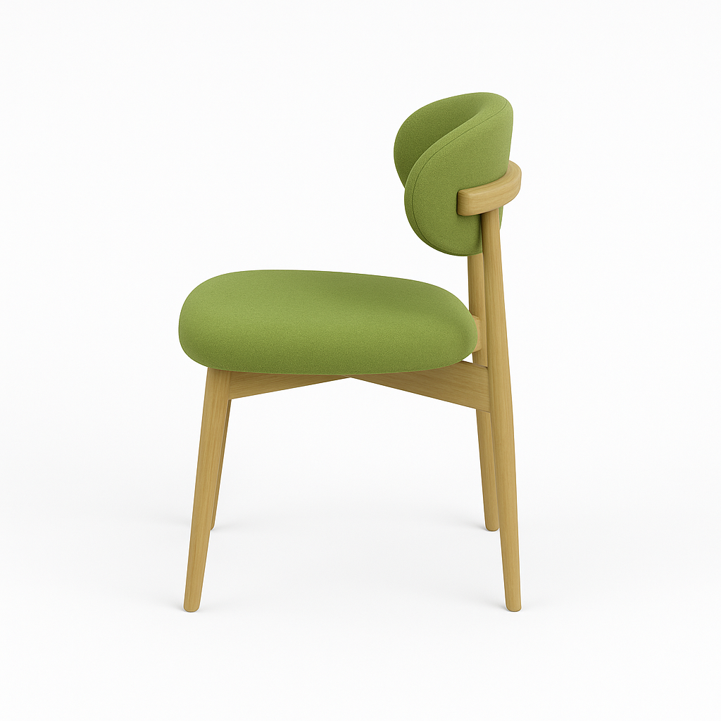 Scaun catifea ROZ | model MELISSA