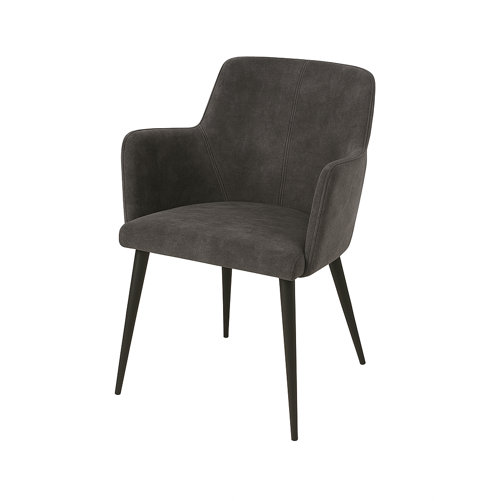 Scaun catifea GRI | model RESI