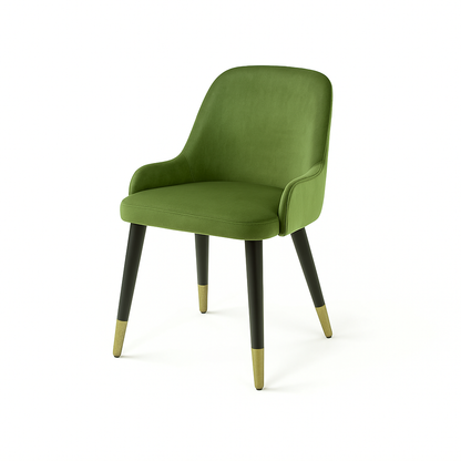 Scaun catifea GALBENA | model ROCCO G