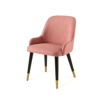 Scaun catifea ROZ | model ROCCO G