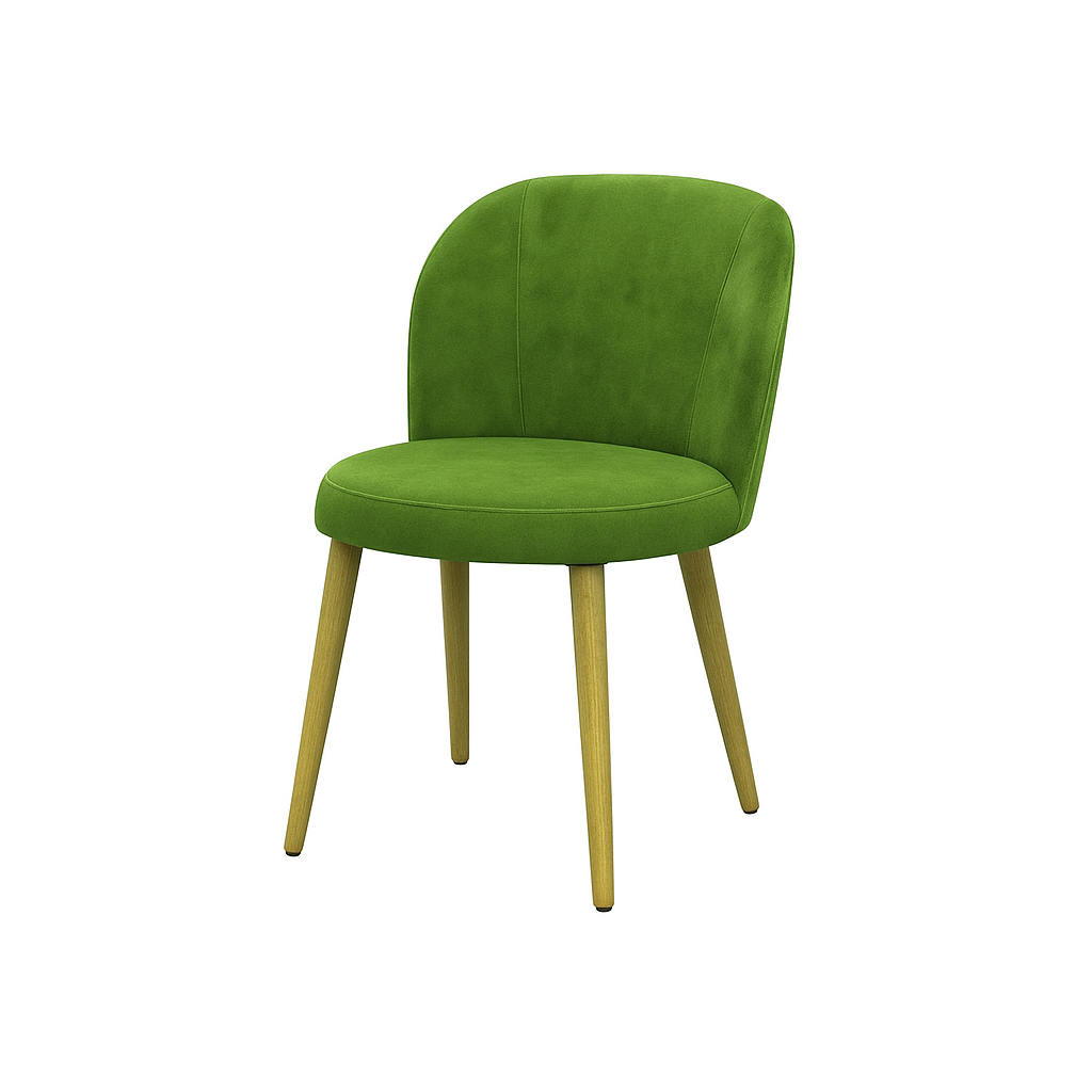 Scaun catifea VERDE | model SAM