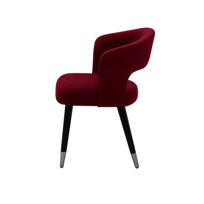 Scaun catifea ALBASTRA | model SANDY