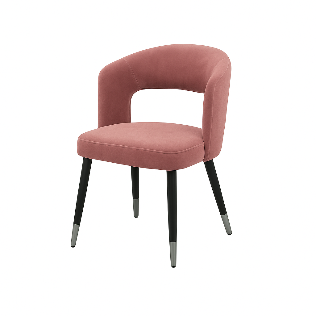 Scaun catifea BORDO | model SANDY