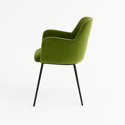 Scaun catifea ALBASTRA | model SIGMA