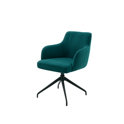 Scaun catifea ALBASTRA | model SOHO